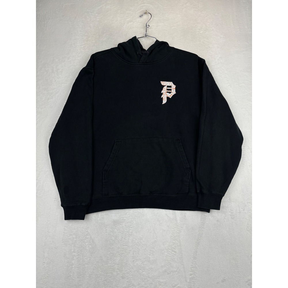 Primitive Naruto Shippuden Hoodie Mens Large Black Naruto Anime Attack Graphic
